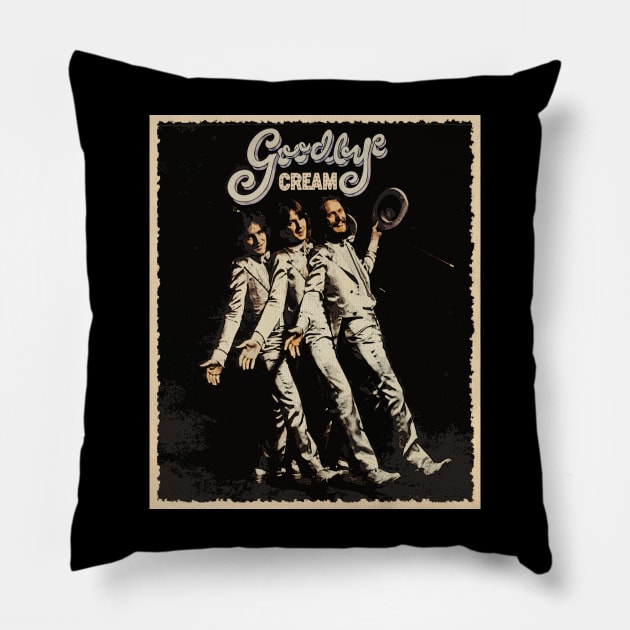 Born Under a Bad Sign - Wear the Bluesy Magic of Creams on Your Tee Pillow by Skateboarding Flaming Skeleton