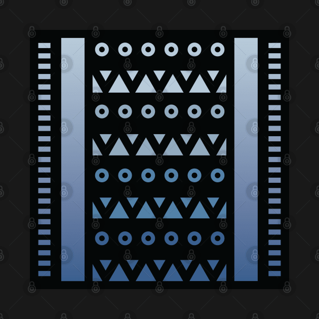 “Dimensional Energy” - V.2 Blue - (Geometric Art) (Dimensions) - Doc Labs by Doc Labs