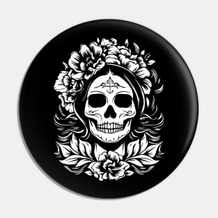 santa muerte tattoo design Pin