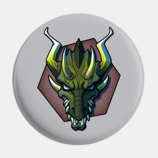 Dragon Head Logo Pin