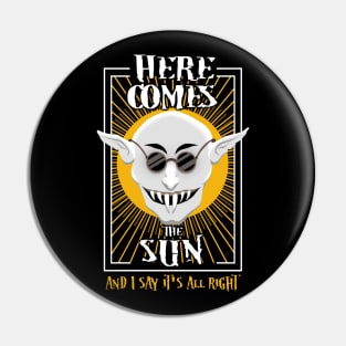 Here comes the sun - Summer Quote Pin