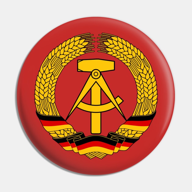 GDR Coat of Arms (Original) Pin by GetThatCar