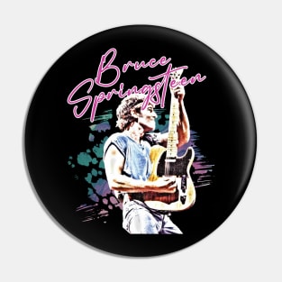 The Boss Is Born Bruce Origins Pin