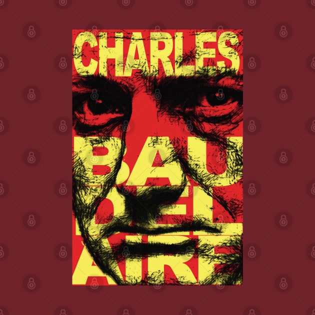 Charles Baudelaire Red and Yellow by Exile Kings 