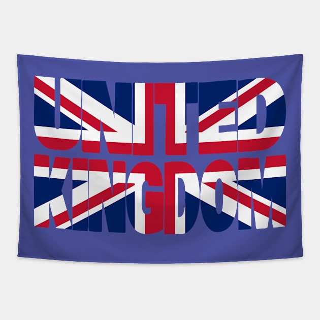 United Kingdom Tapestry by Kuni Art