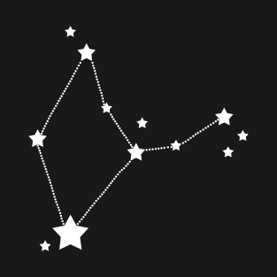 Virgo Stars Zodiac Constellation T-Shirt