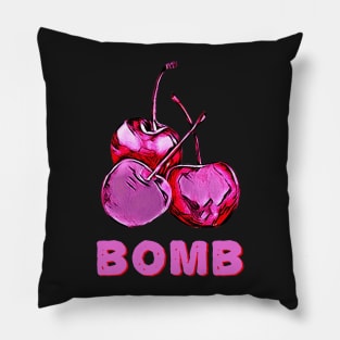 Cherry Bomb Pillow