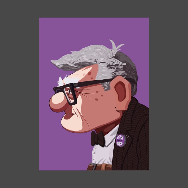 Old Man Carl (UP) by MEArtworks