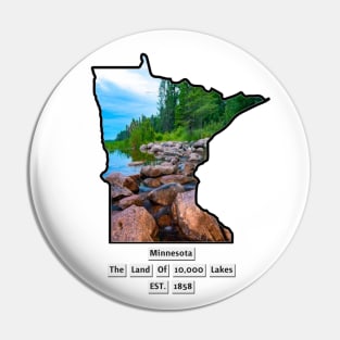 Minnesota USA Pin