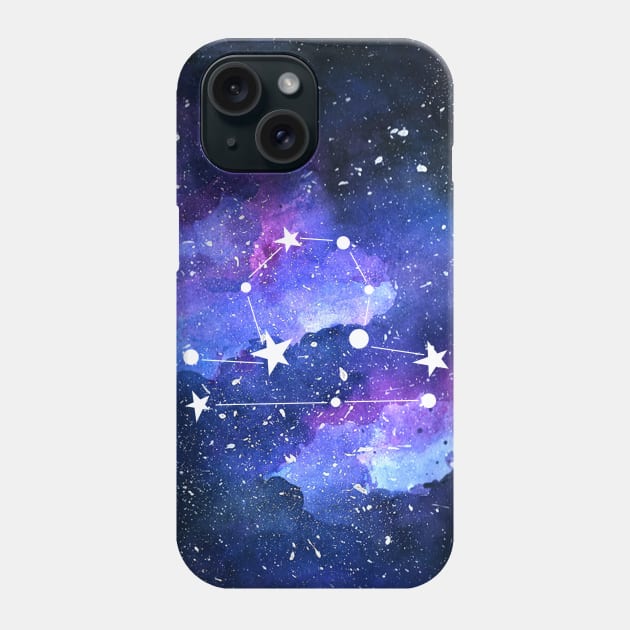 Galaxy Libra Star Sign Phone Case by KathrinLegg