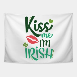 Kiss Me I'm Irish Tapestry