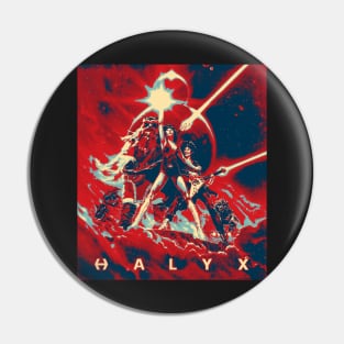 HALYX POP ART Pin