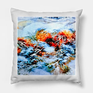 Autumn Snow Pillow