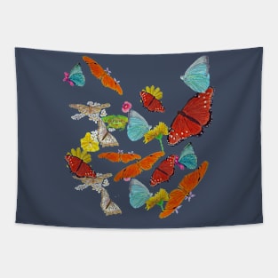 Butterfly/Frog Dance Tapestry