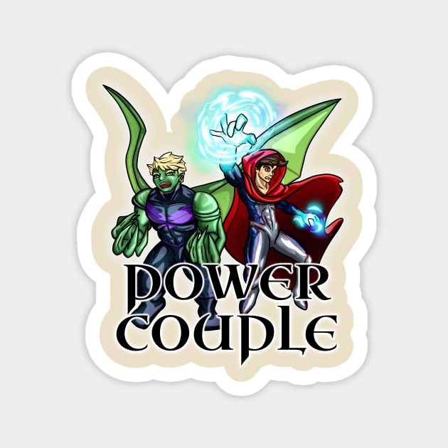 Power Couple Magnet by carcrashcarlos