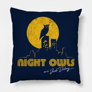 Night Owls with Jack Delroy Pillow