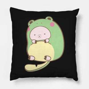 Monster Hunter- Hog in a Frog Pillow