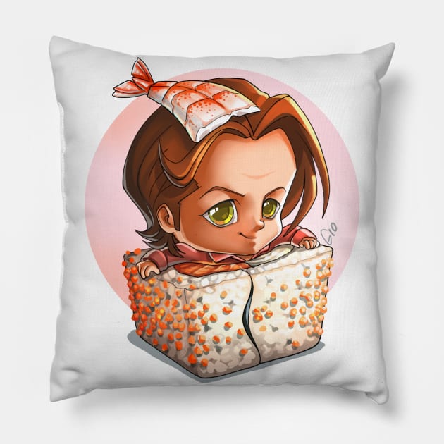 Sam Sushi 2 Pillow by GioGui