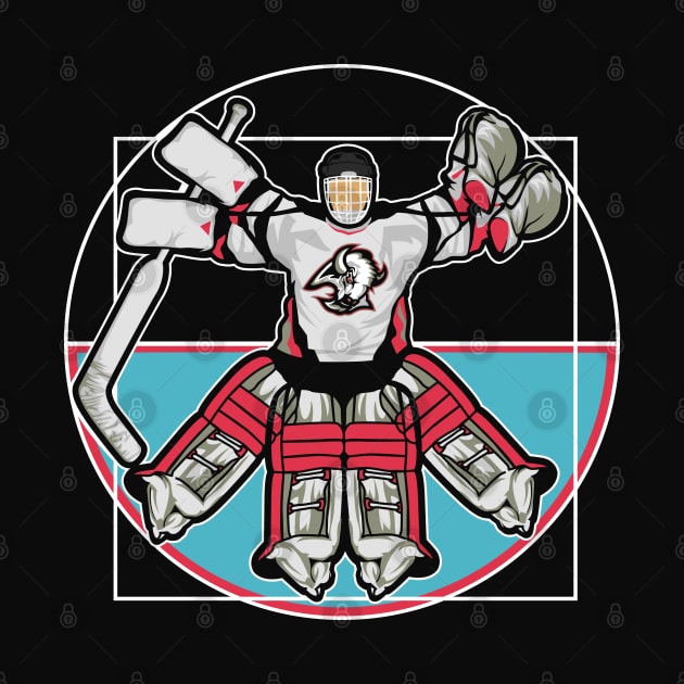 Vitruvian Hasek by Carl Cordes