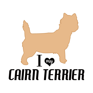 Cairn Terrier Pattern in Black Paw Prints and Bone Print Carin Terriers T-Shirt