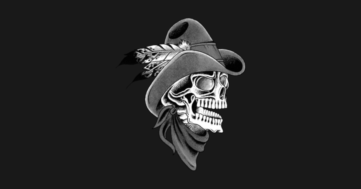 Cowboy Skull - Cowboy Skull - T-Shirt | TeePublic