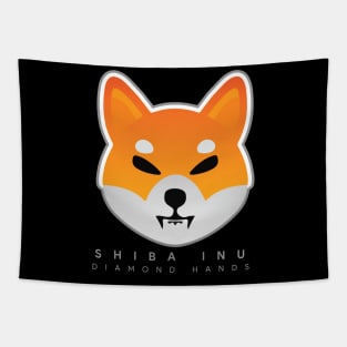 Shiba Inu - Crypto Token Coin - $SHIB - Diamond Hands Tapestry