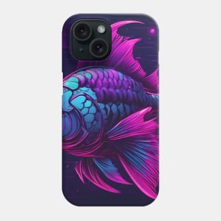 into the world of furious fish Phone Case