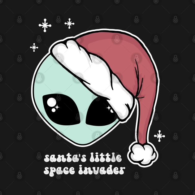 Santa's Little Space Invader by Sasyall