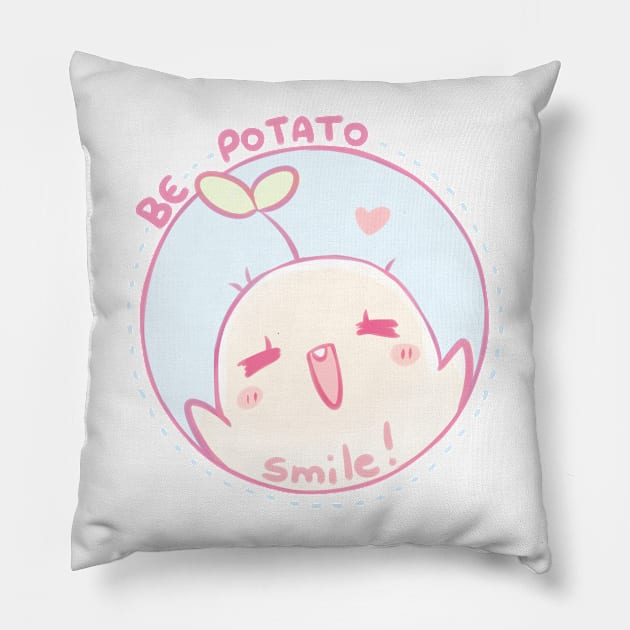 Be Potato Pillow by Hyanna