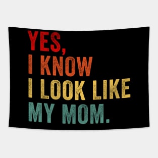 Yes I know I Look Like My Mom Retro Tapestry