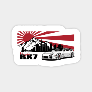 Mazda RX7 FD3S, JDM, Japanese cars Magnet