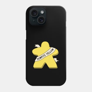 Always Yellow Meeple Board Game Phone Case