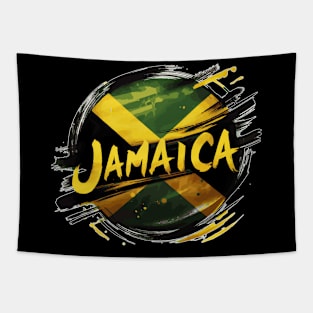 Jamaica Pride Jamaican Flag Souvenir Love Travel Tapestry