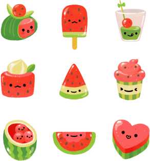 Watermelon Magnet