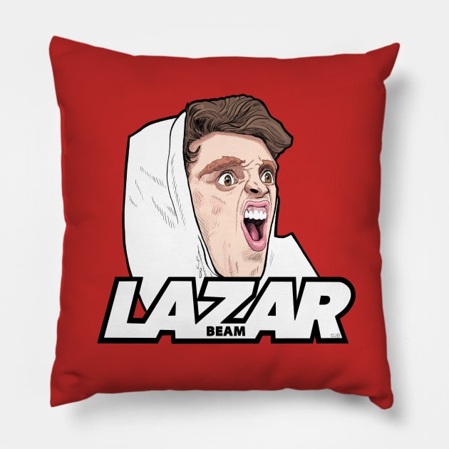 LazarFace Pillow by Sketchy