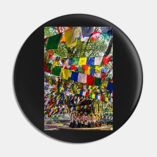 Flags. Pin