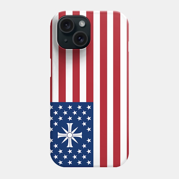 Joseph Seeds Edens Gate Flag Phone Case by Neon-Light