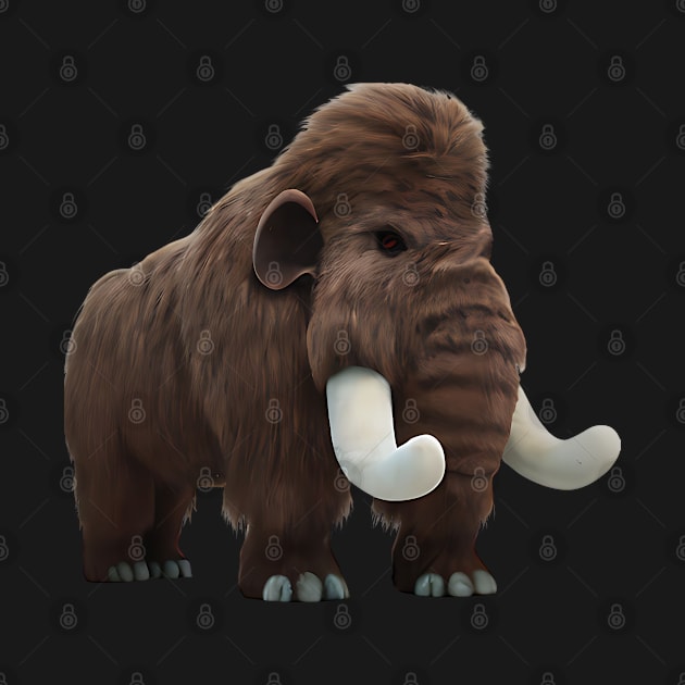 Realistic mammoth by FromBerlinGift