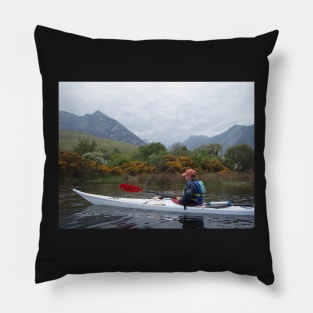 Paddling in Arran Pillow