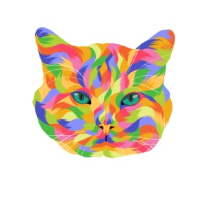Cat Pop Art T-Shirt