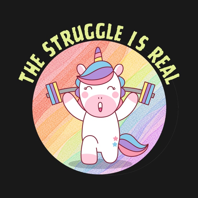 THE STRUGGLE IS REAL by GP SHOP