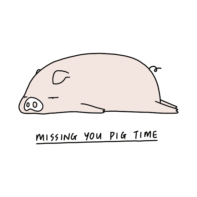 Moody Animals - Pig by Lim Heng Swee