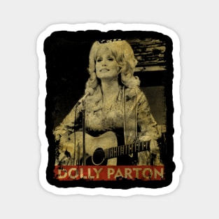 TEXTURE ART-Dolly Parton - RETRO STYLE 2 Magnet