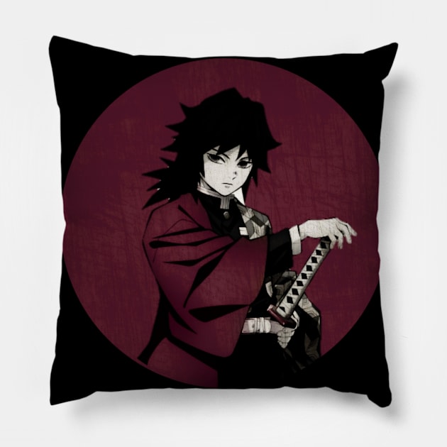 Tomioka Giyu Pillow by WPAP46