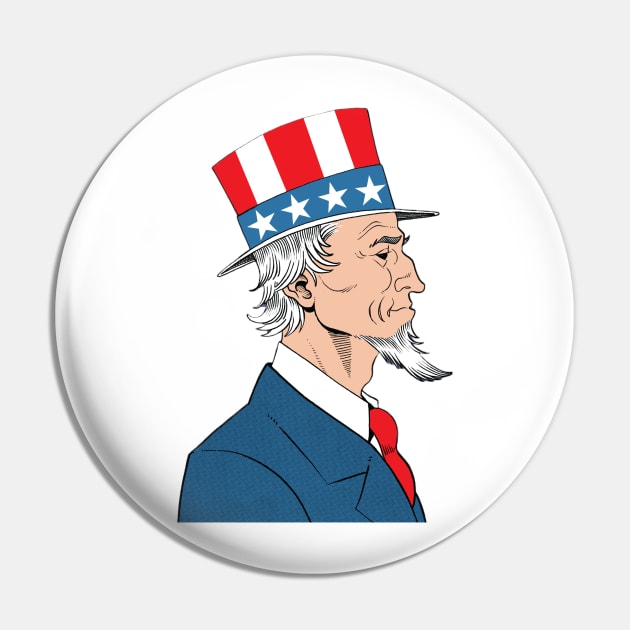 Uncle Sam Pin by TwoSeventy (270)