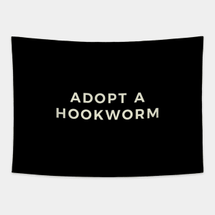 Adopt a Hookworm Tapestry