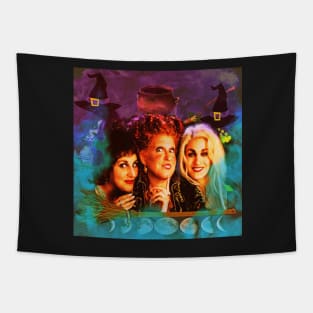 Witches three! I put a spell on you, and now you’re mine! Tapestry