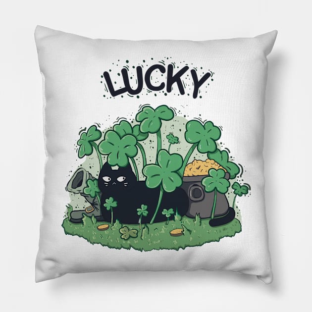 st catricks day Pillow by ArtStopCreative