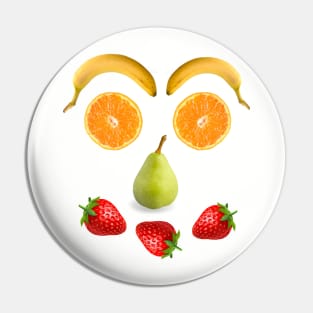 Fruit Face Pin