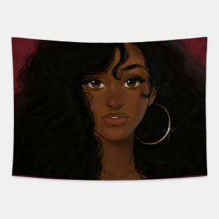 Black Beauty Tapestry